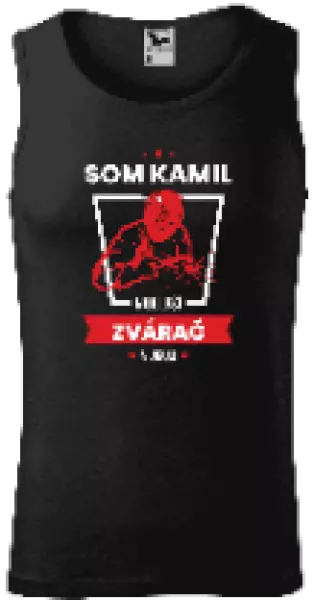 Pánske tielko Najlepší v okolí - zvárač