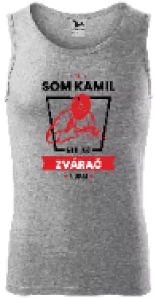 Pánske tielko Najlepší v okolí - zvárač