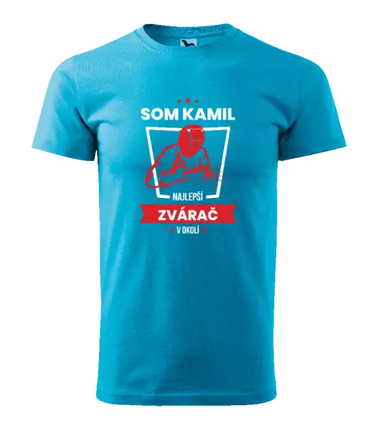 Pánske tričko Najlepší v okolí - zvárač