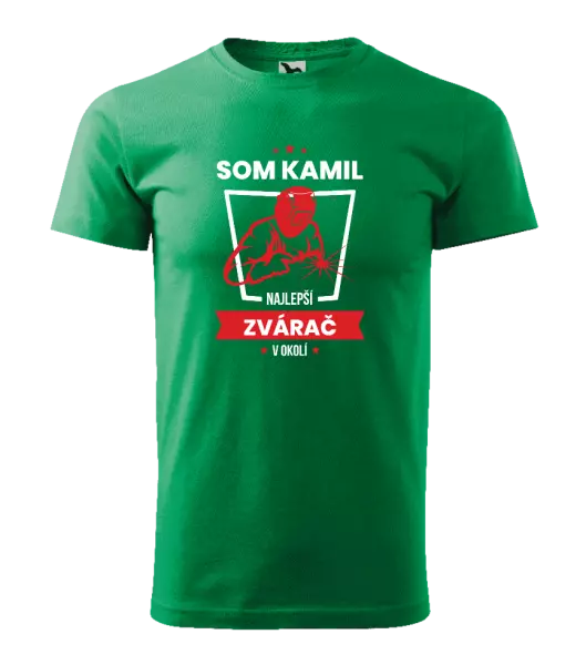 Pánske tričko Najlepší v okolí - zvárač
