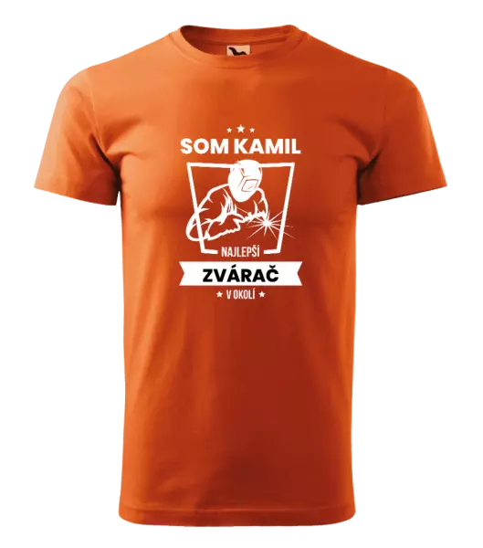 Pánske tričko Najlepší v okolí - zvárač