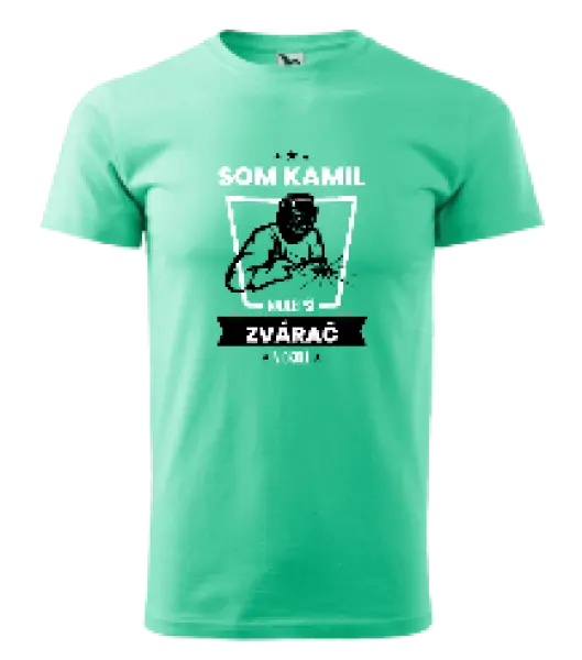 Pánske tričko Najlepší v okolí - zvárač