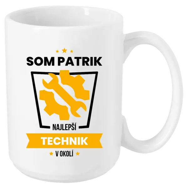 Hrnček Najlepší v okolí - technik