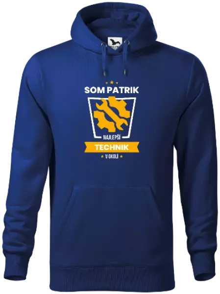 Pánska mikina Najlepší v okolí - technik