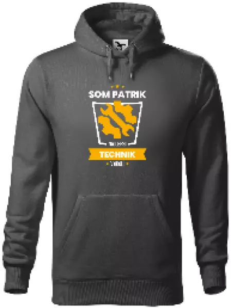 Pánska mikina Najlepší v okolí - technik