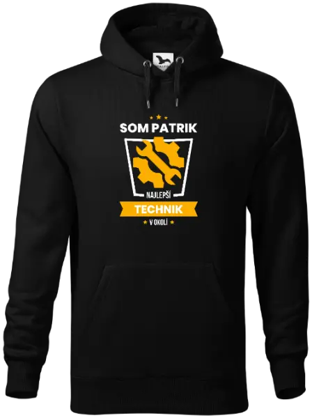 Pánska mikina Najlepší v okolí - technik