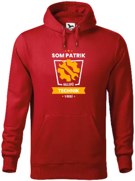 Pánska mikina Najlepší v okolí - technik