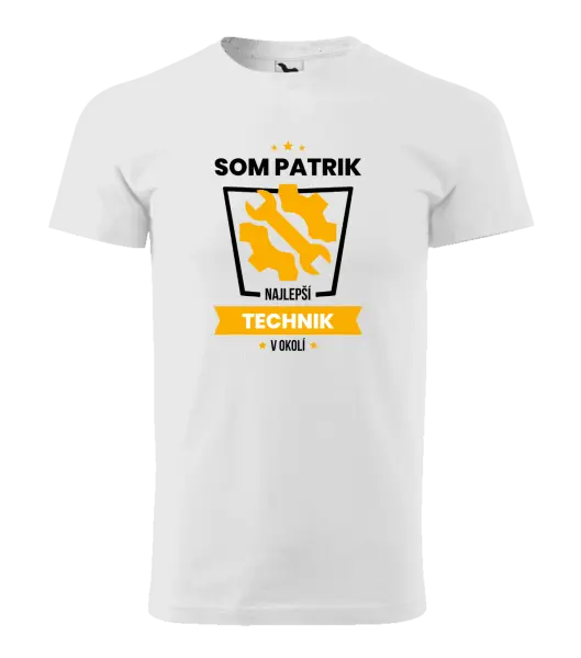 Pánske tričko Najlepší v okolí - technik
