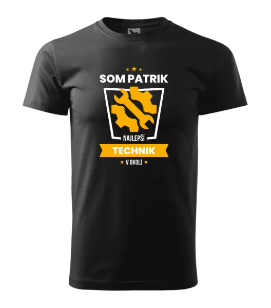 Pánske tričko Najlepší v okolí - technik
