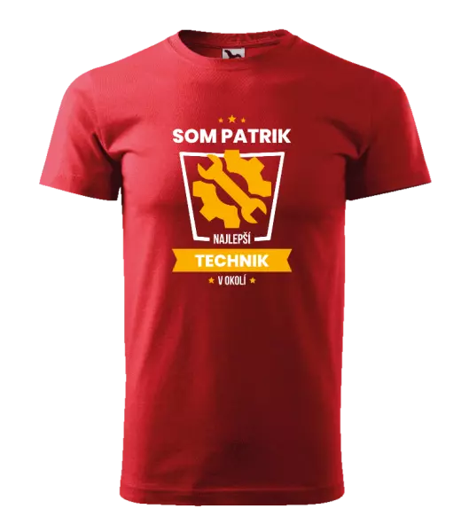 Pánske tričko Najlepší v okolí - technik