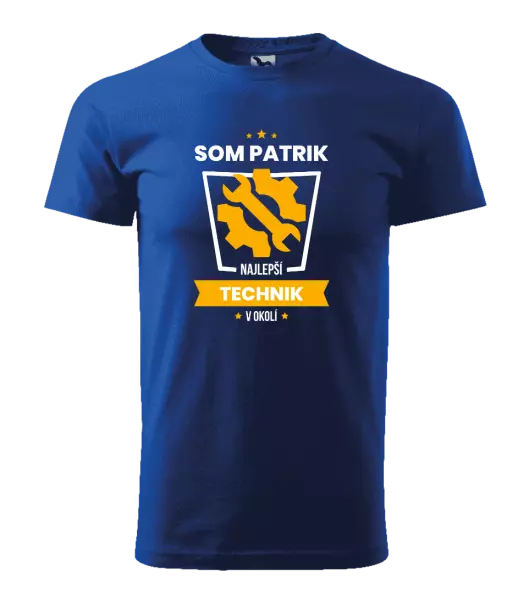 Pánske tričko Najlepší v okolí - technik