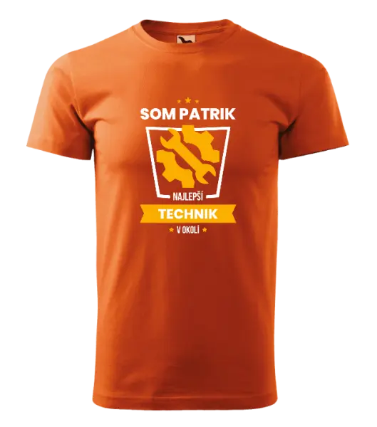 Pánske tričko Najlepší v okolí - technik