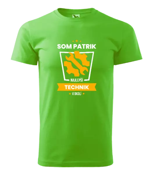 Pánske tričko Najlepší v okolí - technik