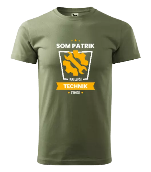 Pánske tričko Najlepší v okolí - technik