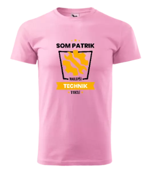 Pánske tričko Najlepší v okolí - technik