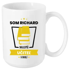 Hrnček Najlepší v okolí - učiteľ