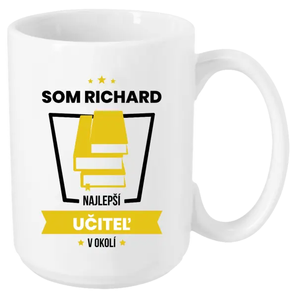 Hrnček Najlepší v okolí - učiteľ