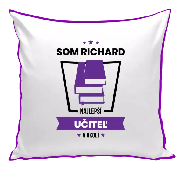 Vankúš Najlepší v okolí - učiteľ