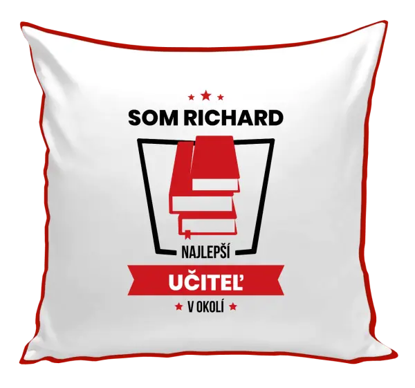 Vankúš Najlepší v okolí - učiteľ