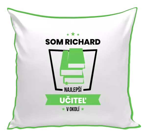 Vankúš Najlepší v okolí - učiteľ