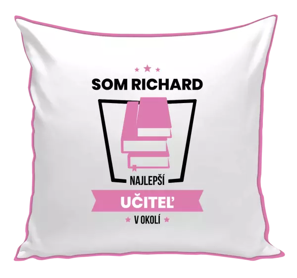 Vankúš Najlepší v okolí - učiteľ