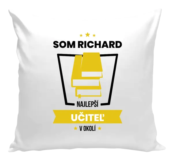 Vankúš Najlepší v okolí - učiteľ
