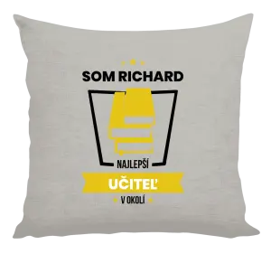 Vankúš Najlepší v okolí - učiteľ
