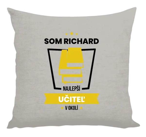 Vankúš Najlepší v okolí - učiteľ