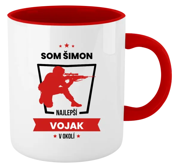 Hrnček  Najlepší v okolí - vojak