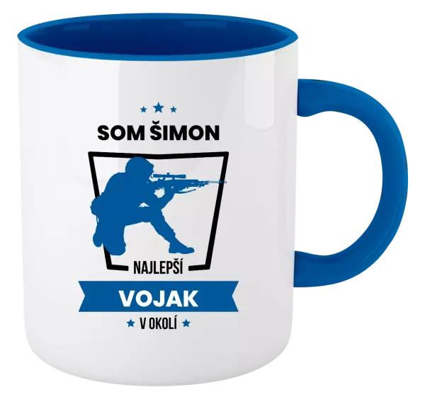 Hrnček  Najlepší v okolí - vojak