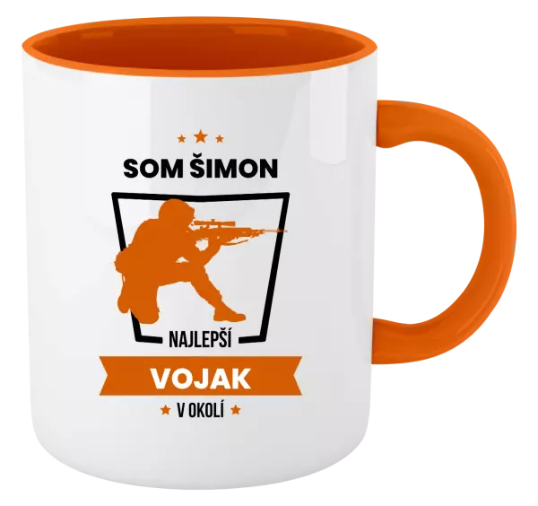 Hrnček  Najlepší v okolí - vojak
