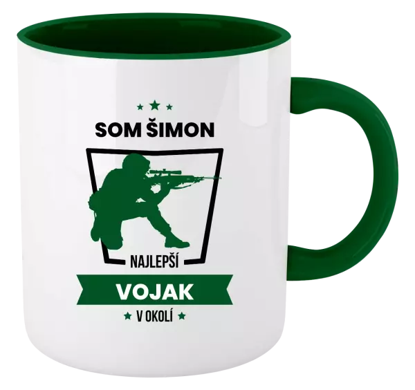 Hrnček  Najlepší v okolí - vojak