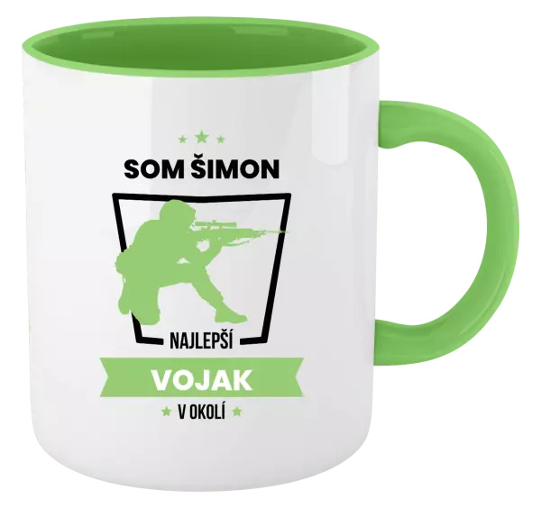 Hrnček  Najlepší v okolí - vojak