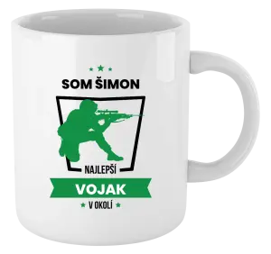 Hrnček Najlepší v okolí - vojak