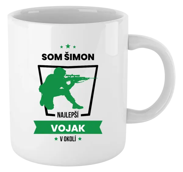 Hrnček Najlepší v okolí - vojak