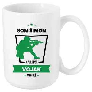 Hrnček Najlepší v okolí - vojak