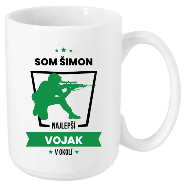 Hrnček Najlepší v okolí - vojak