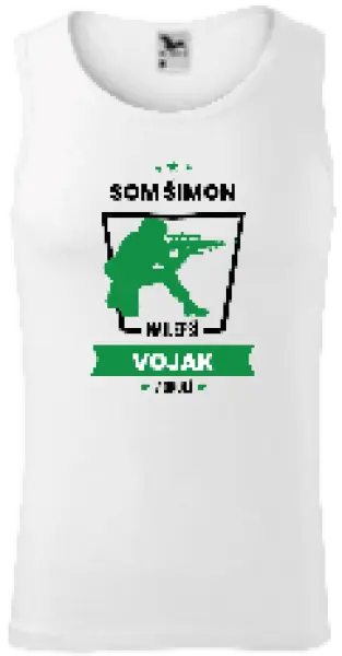 Pánske tielko Najlepší v okolí - vojak