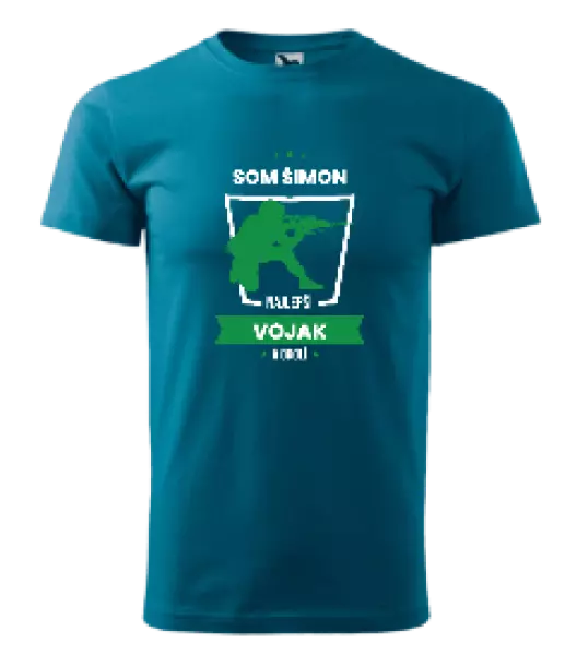 Pánske tričko Najlepší v okolí - vojak