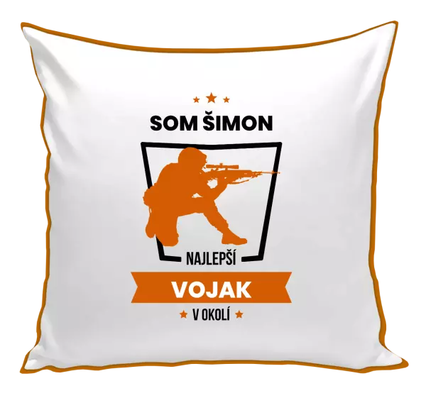 Vankúš Najlepší v okolí - vojak