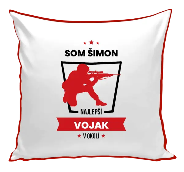 Vankúš Najlepší v okolí - vojak