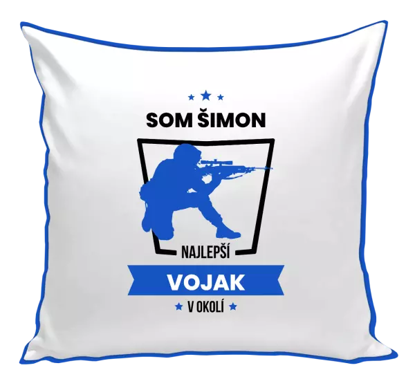 Vankúš Najlepší v okolí - vojak