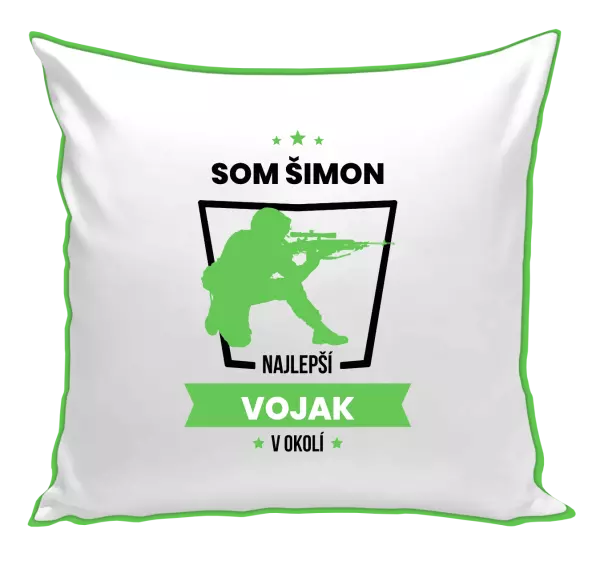 Vankúš Najlepší v okolí - vojak
