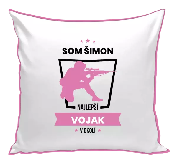 Vankúš Najlepší v okolí - vojak