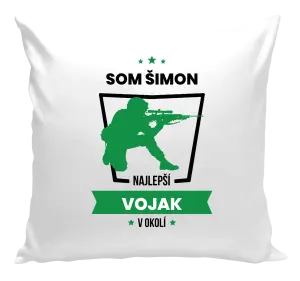 Vankúš Najlepší v okolí - vojak