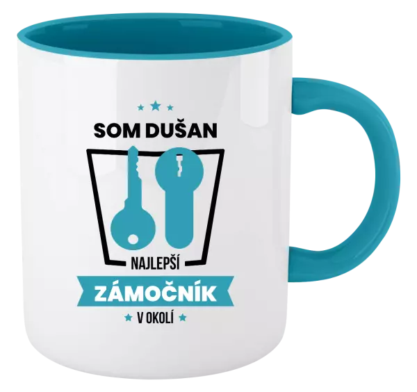 Hrnček  Najlepší v okolí - zámočník