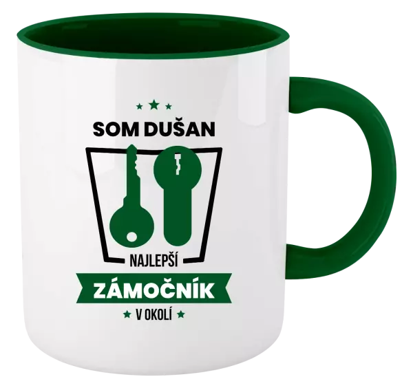 Hrnček  Najlepší v okolí - zámočník