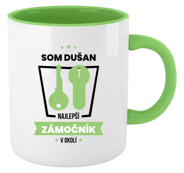 Hrnček  Najlepší v okolí - zámočník