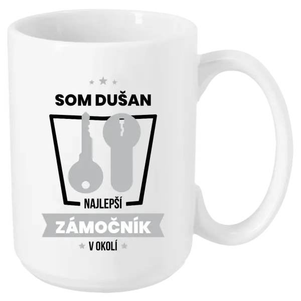 Hrnček Najlepší v okolí - zámočník