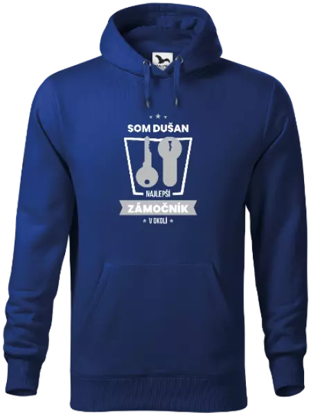 Pánska mikina Najlepší v okolí - zámočník